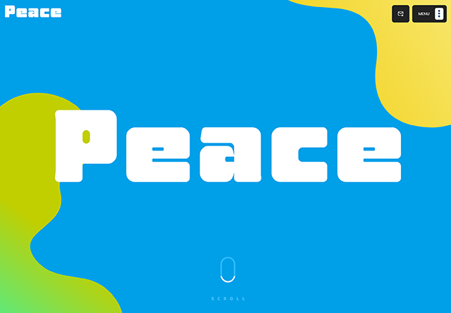 Peaceサイトトップページ